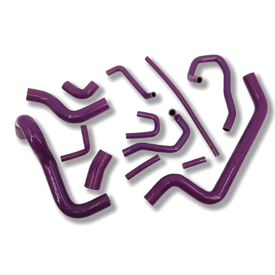 Fit Ford Ranger 2.3 4 Cylinder 1989-1992 Purple Pipes Silicone Radiator Hose Kit Foto 1 de 4