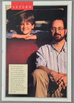 1993 Saturn Line 14-page Sales Brochure SL1 SL2 SC1 SC2 SW1 SW2  - Image 1 of 4