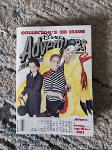 Disney Adventures Magazine Wednesday Addams Family NOVEMBER 1993 With 3D Glasses - Picture 1 of 5