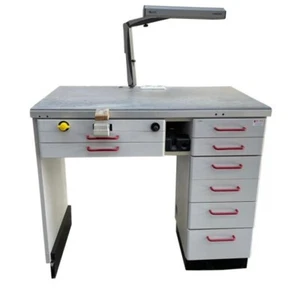 Freuding puesto de trabajo individual, mesa de trabajo, mesa de laboratorio, dental - Imagen 1 de 3