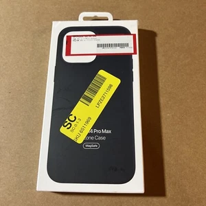 Apple Coque Silicone avec MagSafe pour iPhone 14 Pro Max - Minuit - Photo 1 sur 3