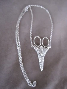 Necklace w/ Scissors Italy - Picture 1 of 7