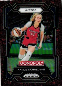 2024 Panini Prizm Monopoly WNBA #33 Karlie Samuelson Rojo Clásico Iconos Prizms - Imagen 1 de 2