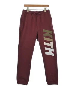 KITH Sweatpants Red S 2200609438077 - Picture 1 of 8