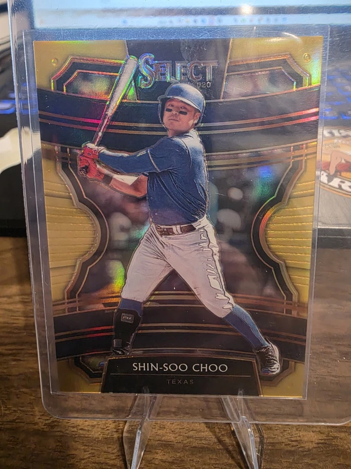 2020 Panini Select ЗОЛОТАЯ призма /10 Shin-Soo Choo No90, короткий тираж - Изображение 1 из 2