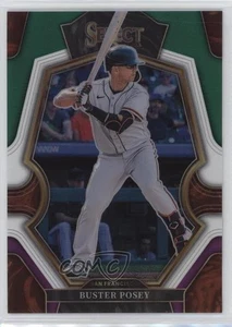 2023 Panini Select Premier Level Verde Bianco Viola Prizm /60 Buster Posey #120 - Foto 1 di 3