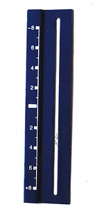 CALCOMANÍA ADHESIVA DE PANTALLA AZUL PITCH TRIM SE ADAPTA A TECHNICS SL1210 SL1200 MK2 MK3 MK5 - Imagen 1 de 1