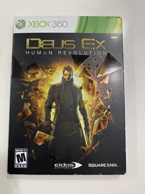 Deus Ex Human Revolution Xbox 360 video Game CIB w/ Manual - Image 1 of 4