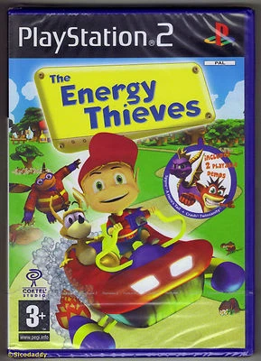 PS2 The Energy Thieves (2004), UK Pal, New & Factory Sealed - Image 1 of 2