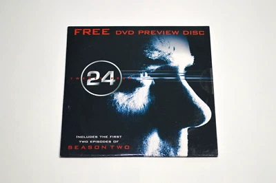 24: Season Two DVD Preview, Includes The First Two Episodes (Rare & Sealed) - Image 1 of 4