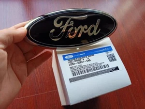 Genuine FORD Rear Black Oval Badge For Ford Ranger 2014-2021 - LU5Z9942528A - Picture 1 of 5