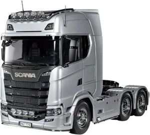 Tamiya 1/14 RC Big Truck Series No.73 Scania 770 S 6x4 Silver Full Operation Set - Picture 1 of 8