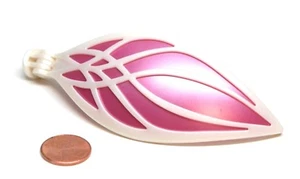 Playmobil Feenwelt rosa weißes Blatt mit Klappstecker 5444 - Bild 1 von 1