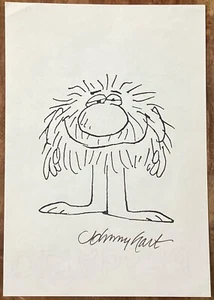 Johnny Hart signed original sketch - Picture 1 of 4