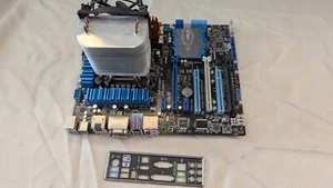 Placa base ASUS P8Z77V-PRO / INTEL Core i5 3570K 3,40 GHz / Corsair RAM 8 GB - Imagen 1 de 7