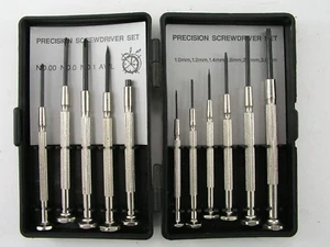 11pc Precision Screwdriver Set in Case - Picture 1 of 2
