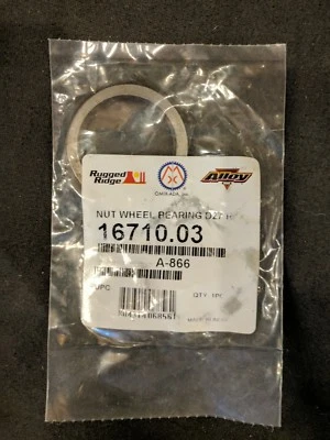 Omix- ADA OEM 16710.03 Tuerca de cojinete de rueda 41-45 Jeep Willys MB Ford GPW Dana27 Foto 1 de 2