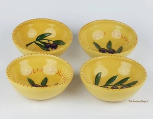 Williams Sonoma OLIO D' OLVIA, Set of 4 Individual Dip Bowls, MINT Condition! - Picture 1 of 3