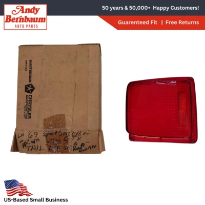 Lámpara de luz trasera izquierda Plymouth GTX Sport Satellite 69 2932735 NOS Foto 1 de 4