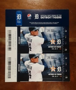 ALEX BREGMAN Career HIT #1 Ticket X2 (2-TICKET PANEL/SHEET) 2016 Houston Astros - Picture 1 of 7