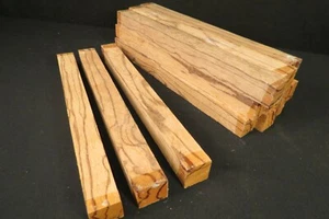 MARMORHOLZ QUEUE LEER 1 1/2"" x 18"" CALLROHLINGE TOLLE FIGUR KORNFARBE!! - Bild 1 von 4