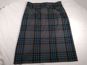 Brandon Thomas Women's Skirt, size 8 Grey poly blend, stylish, sharp! - Picture 1 of 6
