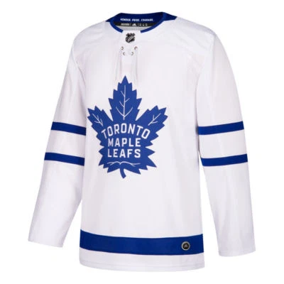 Men's Toronto Maple Leafs adidas White Away Authentic Hockey Jersey 54 - X-Large - Image 1 of 3
