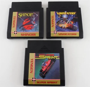Tengen Shinobi, Vindicators, and Super Sprint for the NES Used - Picture 1 of 7