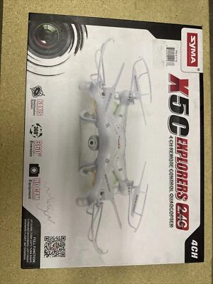 SYMA X5C-1 Explorer 2.4G Remote Controlled Drone Upgraded RC Camera Quadcopter - Image 1 of 2