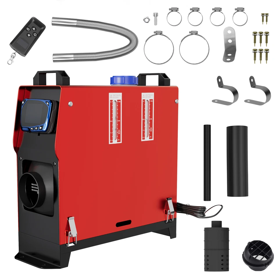 8KW 12V Luftheizung Diesel Auto PKW LKW Boot Heizung LCD Standheizung Air Heater - Bild 1 von 4