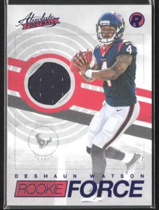 2017 Panini Absolute #23 Deshaun Watson Houston Texans Mem - Bild 1 von 2