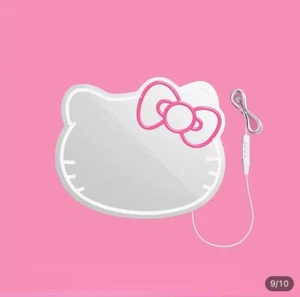 Pink Neon Light Hello Kitty Acrylic Mirror Reflective Room Sanrio - Picture 1 of 7