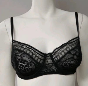 Eres Facettes Demi Cup Bra FR:85D US:32D-New With Tags! - Picture 1 of 6