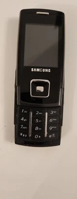 Samsung SGH E900 - Black  Mobile Phone - Image 1 of 4