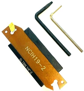BLOQUE Y HOJA DE CORTE DE BLOQUEO AUTOMÁTICO NCIH19-2 - VÁSTAGO SLTBN 1/4"-2 - UTILIZA INSERCIONES GTN2 - Imagen 1 de 12