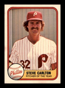1981 Fleer Steve Carlton #6 Philadelphia Phillies EX-EXMINT