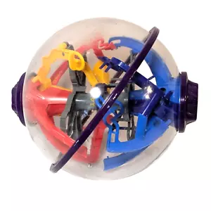 Perplexus Twist Marble Maze Ball Sphere 4D Puzzle, Spin Master Labyrinth Game - Picture 1 of 7