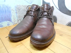 Florsheim braune Leder Stiefeletten Herren 9D #11875-215 - Bild 1 von 12