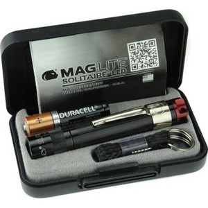  Maglite Solitaire Spectrum Series LED 1 Cell AAA Flashlight J3ASW2 TACTICAL Red