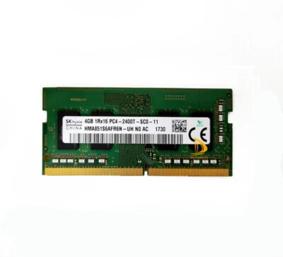 SK- Hynix 4GB 1RX16 PC4-19200 DDR4-2400T 260pin Laptop SODIMM Memory RAM 1.2V - Image 1 of 4