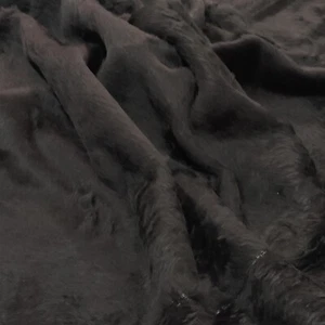 Tela estándar de piel sintética de pelo corto - negra - W160 / YF2 - Imagen 1 de 3