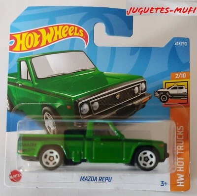 MAZDA REPU HOT WHEELS 2022 HW HOT TRUCKS 2/10 HW 24/250 HCW82-M521 Mattel New - Imagen 1 de 3