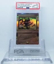 MAGIC MTG "AMONKHET INVOCATIONS" LORD OF EXTINCTION #52 FOIL PSA 10 GEM MINT #*