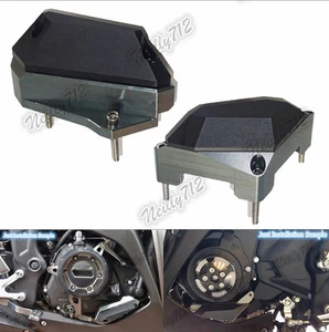 Engine Stator Clutch Cover Crash Pad Slider Gray For YAMAHA YZF R25 R3 MT-03 - Picture 1 of 12