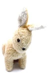 Vintage R Dakin Plush Bunny Rabbit Firm Stuffed Light Tan Cream Pillow Pet - Picture 1 of 5