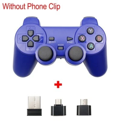 2.4GHz Wireless Gamepad Joystick Game Controller For PS3 PC Phone Tablet TV Box - Image 1 of 4