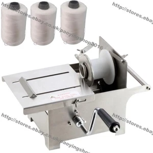 42mm Stainless Steel Hand Rolling Sausage Stuffer Sausage Knotting Tying Machine - Picture 1 of 2