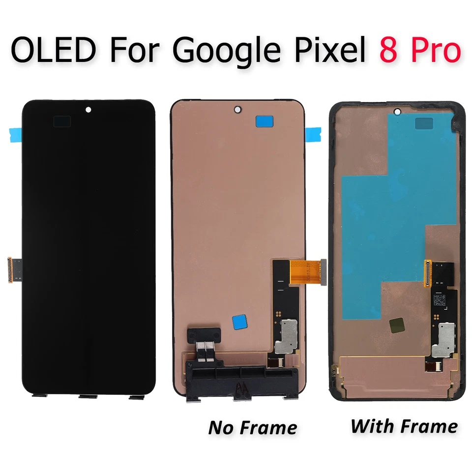 Replacement LCD Touch Screen Digitizer For Google Pixel 8 Pro OEM OLED Display - Image 1 of 1