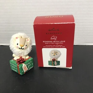 Hallmark Keepsake Ornament 2020 Roaring with Love Baby’s First Christmas Lion - Picture 1 of 7