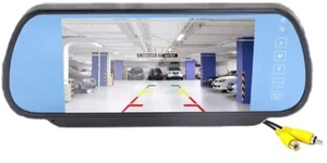 Mirror Monitor Clip On 7" Colour Van Screen for Rear Reversing Parking Camera - Picture 1 of 11